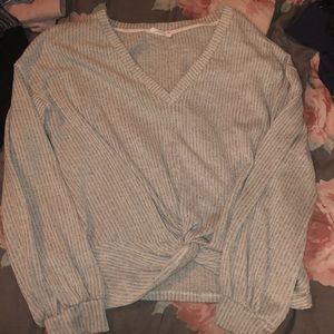 Lush Sweater/Top with a knot